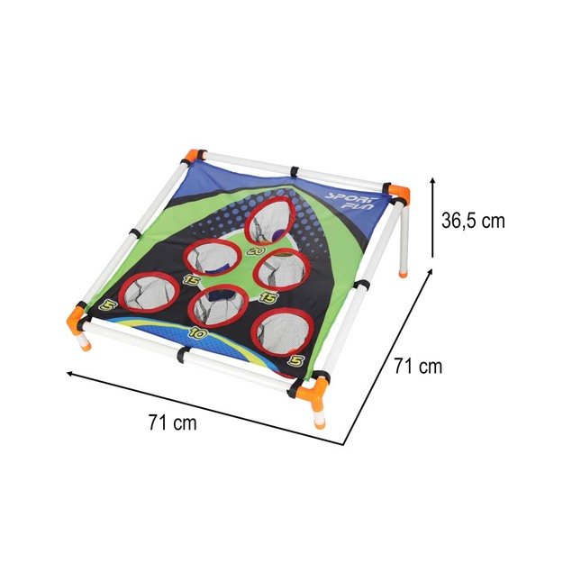Metimas į taikinį su maišais smiginio įgūdžių žaidimas 11
