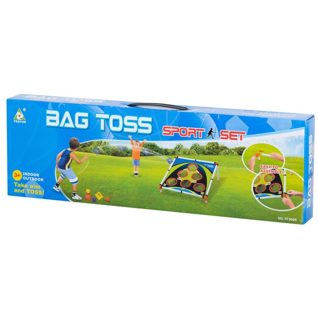 Metimas į taikinį su maišais smiginio įgūdžių žaidimas 19