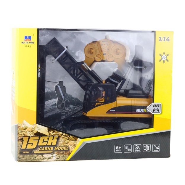 Huina Remote Controlled Construction Crane with Hoist RC 1:14
