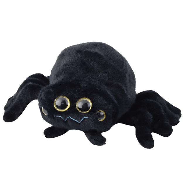 Plush Mascot Cuddly Toy Insect Spider Black 30cm