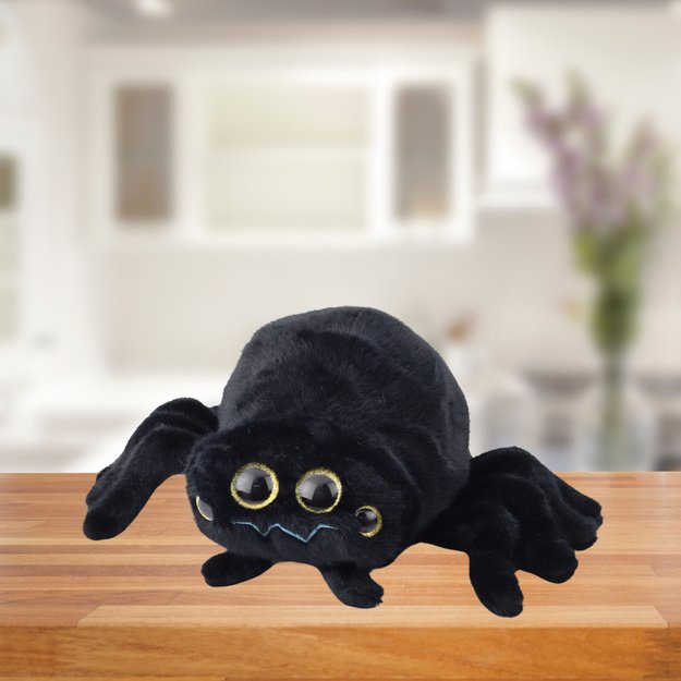 Plush Mascot Cuddly Toy Insect Spider Black 30cm 2