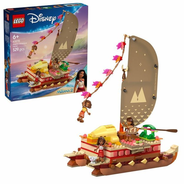 LEGO 43270 DISNEY PRINCESS Kajakowa przygoda Vaiany 2