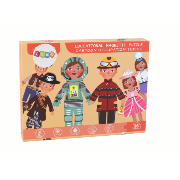 Magnetinių Dėlionių Rinkinys – Animacinių Personažų Tema 3