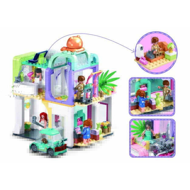 Sluban konstruktorius, Crown viešbutis, 435 det. 4