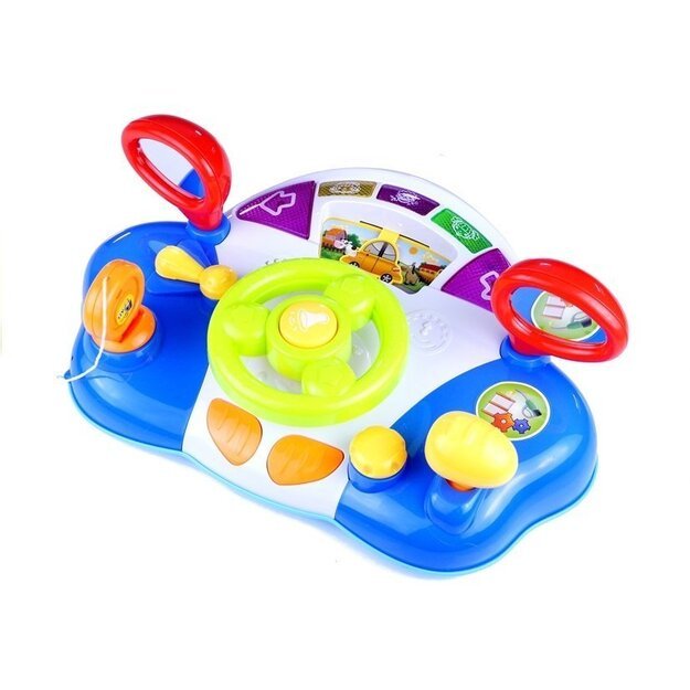 Interaktyvus vairas vaikams prietaisų skydelio garsai 2