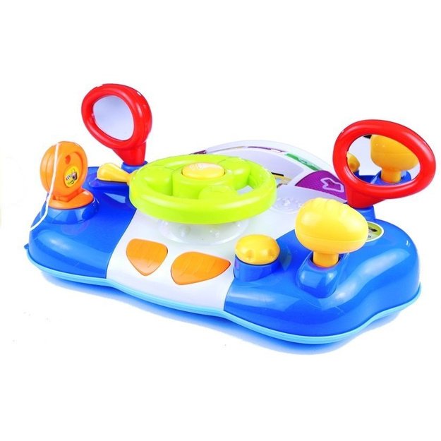 Interaktyvus vairas vaikams prietaisų skydelio garsai 7