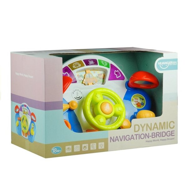 Interaktyvus vairas vaikams prietaisų skydelio garsai 10