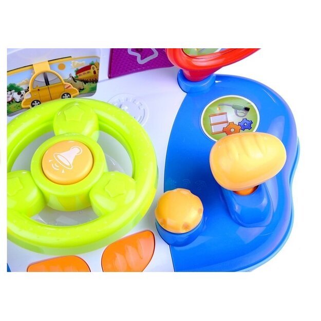 Interaktyvus vairas vaikams prietaisų skydelio garsai 5