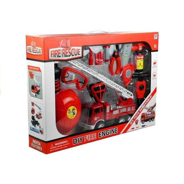 Ugniagesio gelbėtojo FIre variklio automobilio šalmo gesintuvo pjūklo rinkinys 14 elementų 10