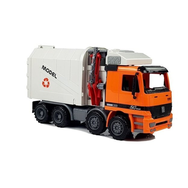 Maitinamas šiukšliavežis šiukšlių dėžė 2