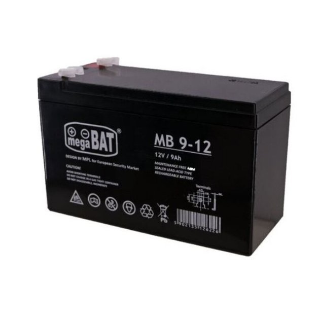 AGM gelio akumuliatorius automobiliui, skirtas 12V9Ah akumuliatoriui
