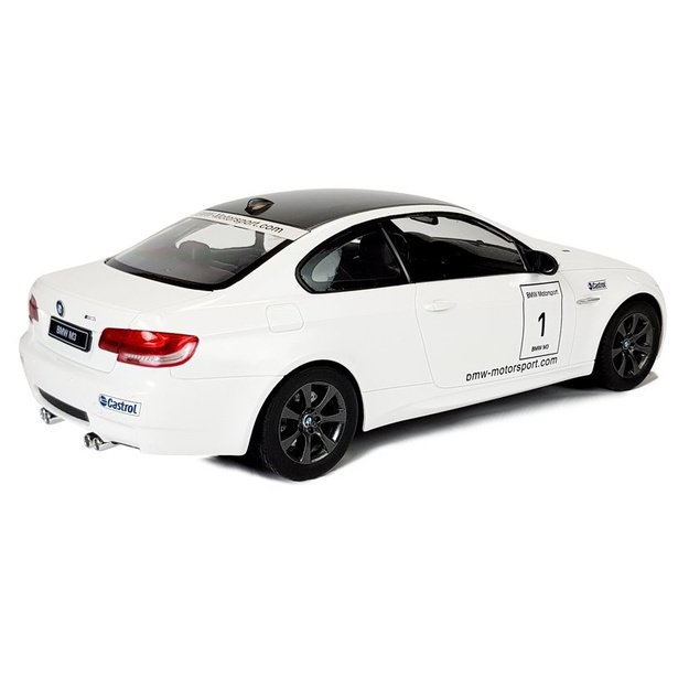 Automobilis R/C BMW M3 Rastar 1:14 Baltas 1