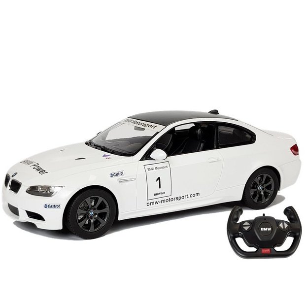 Automobilis R/C BMW M3 Rastar 1:14 Baltas 3
