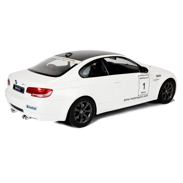 Automobilis R/C BMW M3 Rastar 1:14 Baltas 8