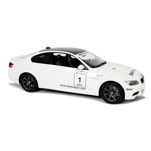 Automobilis R/C BMW M3 Rastar 1:14 Baltas 4