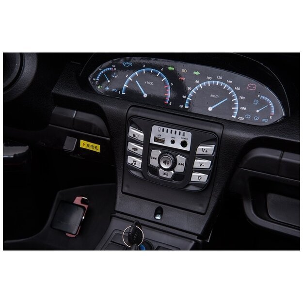 YSA021A Elektrinis važiuojantis automobilis raudonas dažytas 22