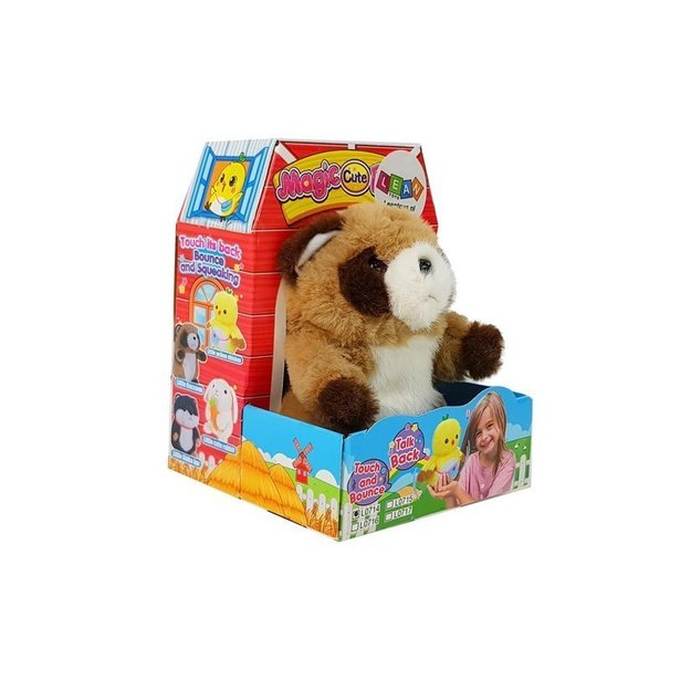 Interactive Talking Raccoon Repeating Words Plush
