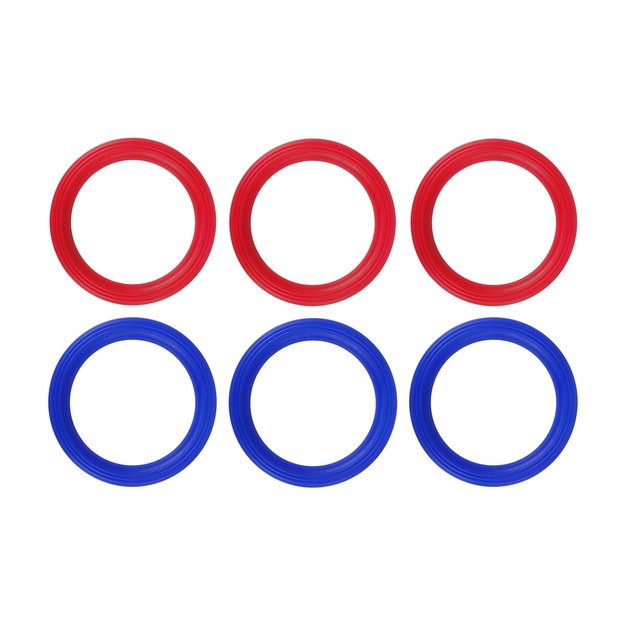 Rankinio žaidimas Hoop Throw Spalvoti buteliai Taškai 9