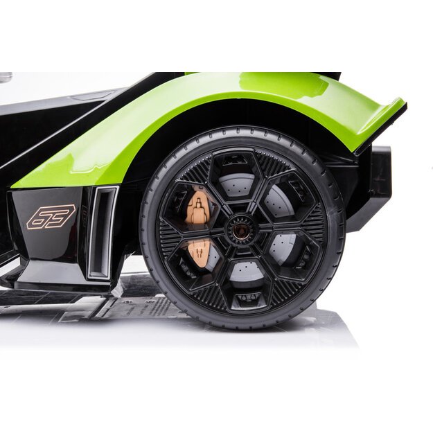 Elektrinis pasivažinėjimas automobiliu Lamborghini GT HL528 Green