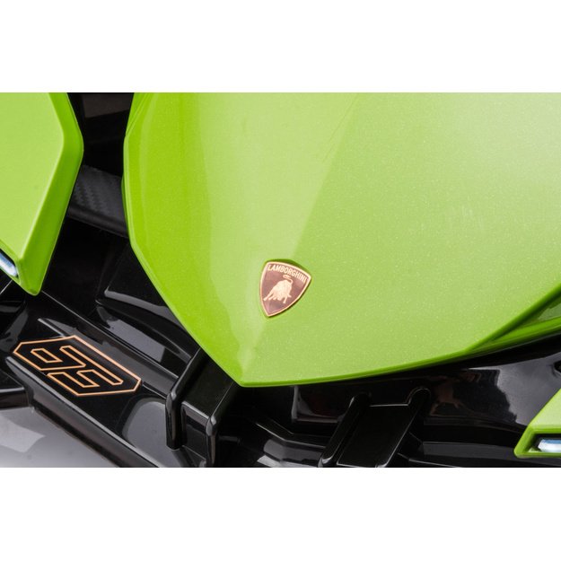Elektrinis pasivažinėjimas automobiliu Lamborghini GT HL528 Green