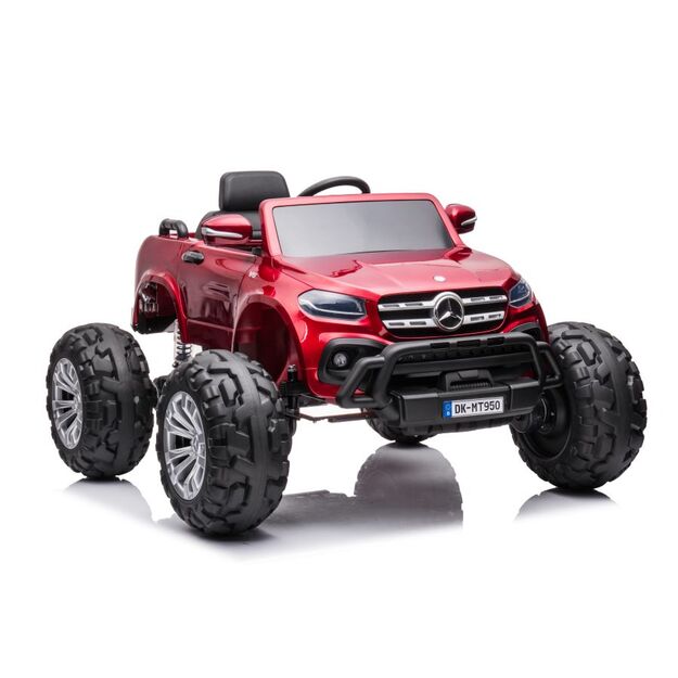 Akumuliatorinis automobilis Mercedes DK-MT950 4x4 Raudonas lakuotas