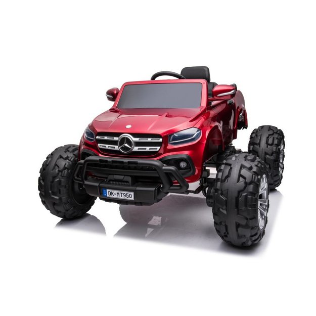 Akumuliatorinis automobilis Mercedes DK-MT950 4x4 Raudonas lakuotas 3