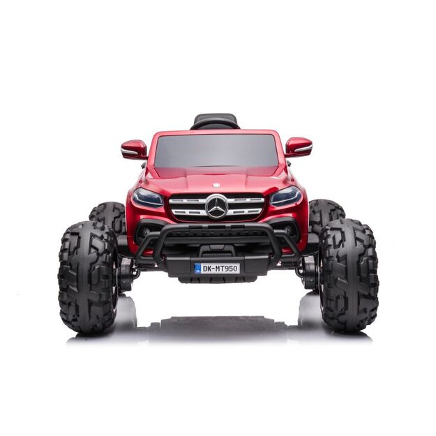 Akumuliatorinis automobilis Mercedes DK-MT950 4x4 Raudonas lakuotas 4
