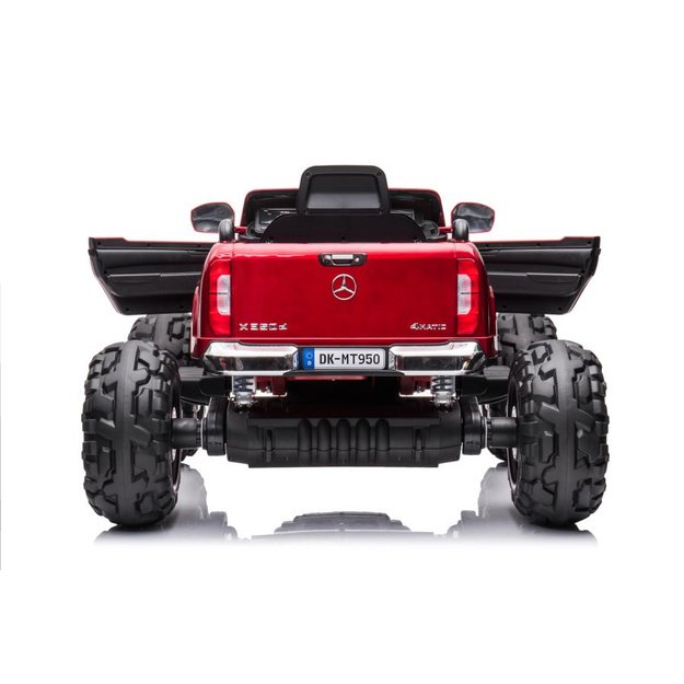 Akumuliatorinis automobilis Mercedes DK-MT950 4x4 Raudonas lakuotas 16