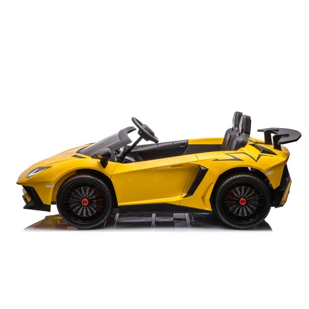 Vaikiškas elektrinis automobilis  Lamborghini XXL  Yellow 24V 3