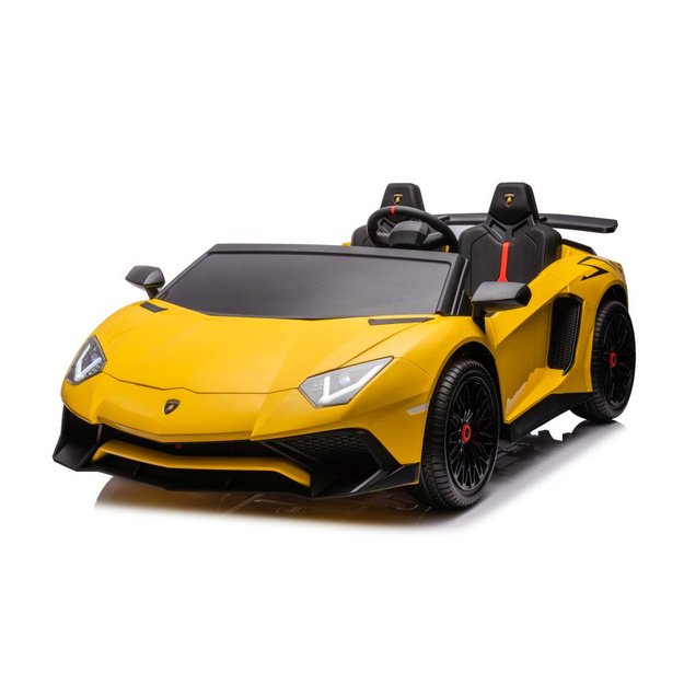 Vaikiškas elektrinis automobilis  Lamborghini XXL  Yellow 24V 5