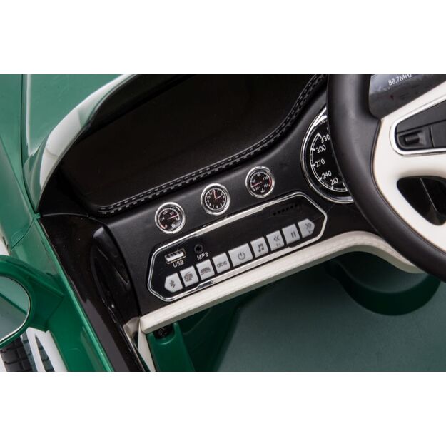 Battery Car Bentley Mulsanne Green Painted