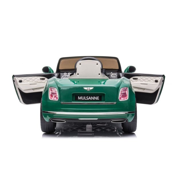 Battery Car Bentley Mulsanne Green Painted