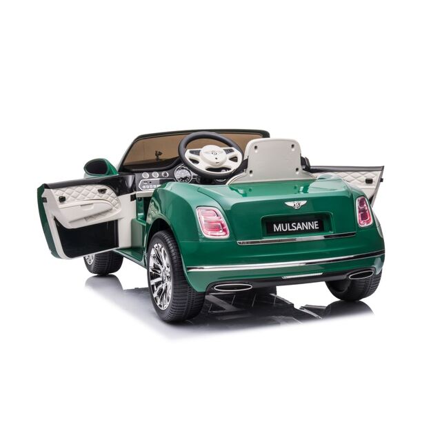 Battery Car Bentley Mulsanne Green Painted