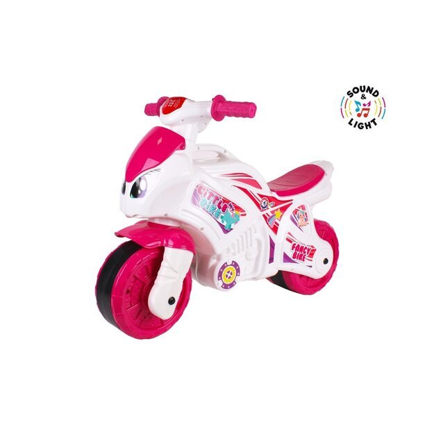 Baltas greitaeigis motociklas 6368