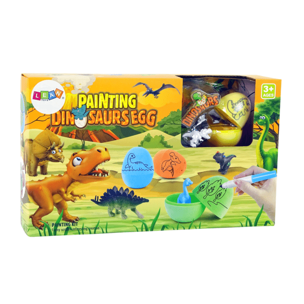 DIY Egg Painting Dinosaurs Kit