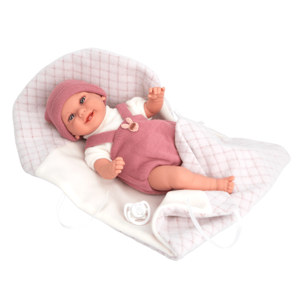 Arias kūdikėlis su rožine mova, 35 cm 5