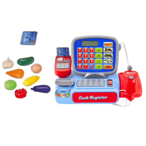 Cash Register With Barcode Scanner 21 Pieces 2