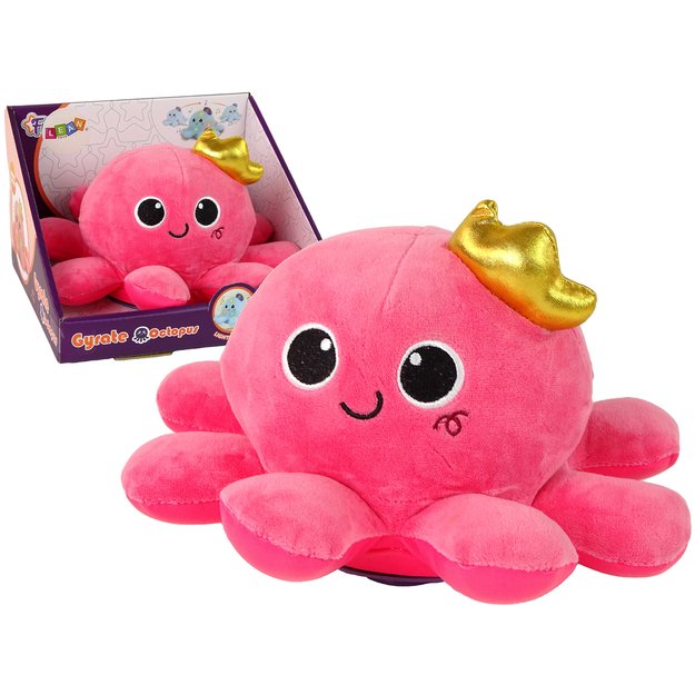 Talismanas Octopus Lights Pink Sounds