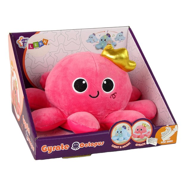 Talismanas Octopus Lights Pink Sounds 5