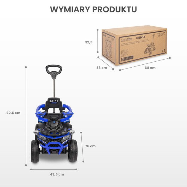 RIDE-ON MOVIX BLUE 18