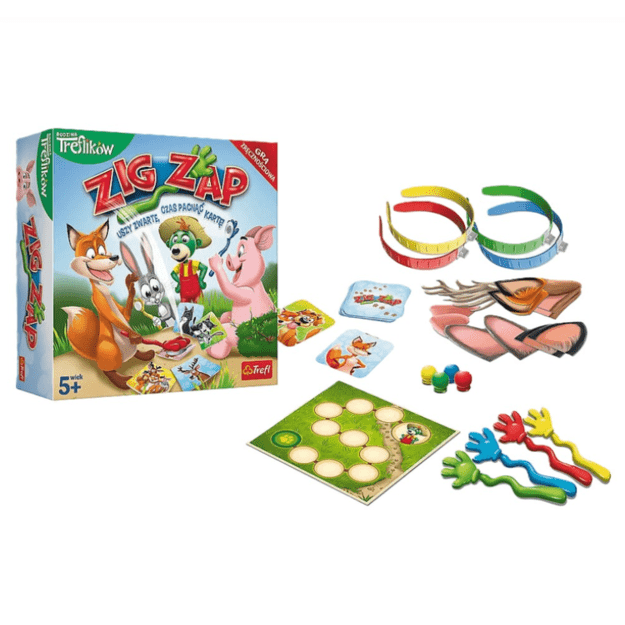 Skill Game ZIG ZAP The Treflik Family Trefl 02070