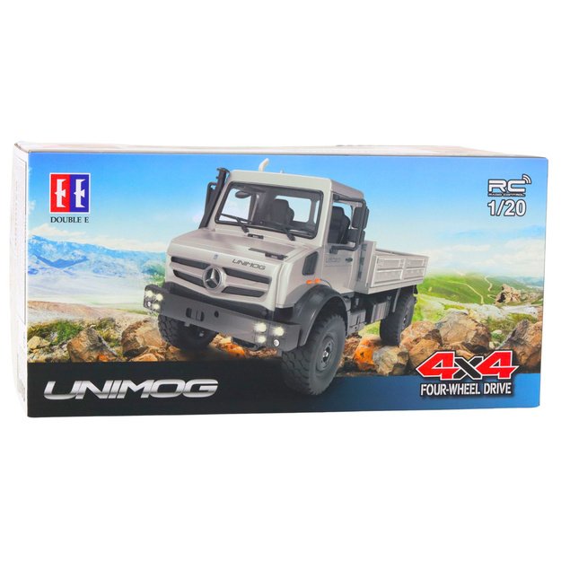 Mercedes Unimog Remote Controlled Off-Road Vehicle RC 4x4 1:20 3