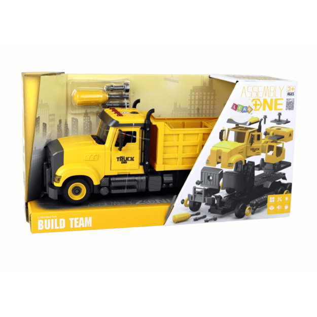 Truck Sounds for Unscrewing and Turning Yellow