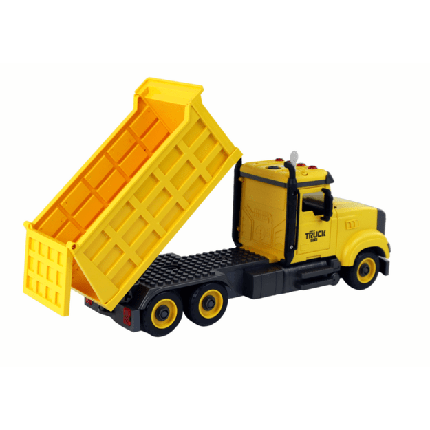 Truck Sounds for Unscrewing and Turning Yellow