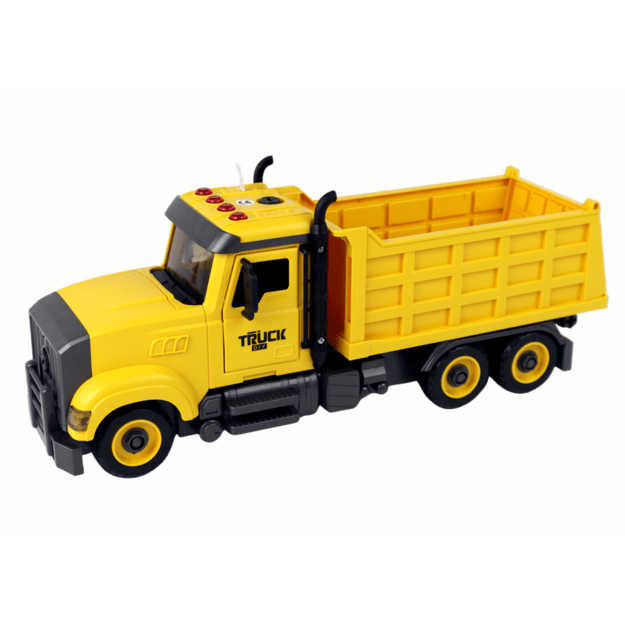 Truck Sounds for Unscrewing and Turning Yellow