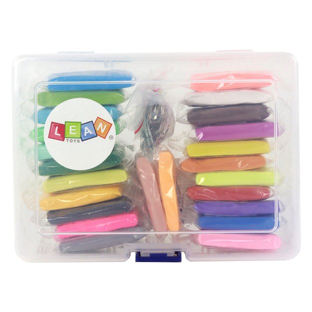 Kūrybinis molio modeliavimo molio rinkinys 24 spalvų priedai 4