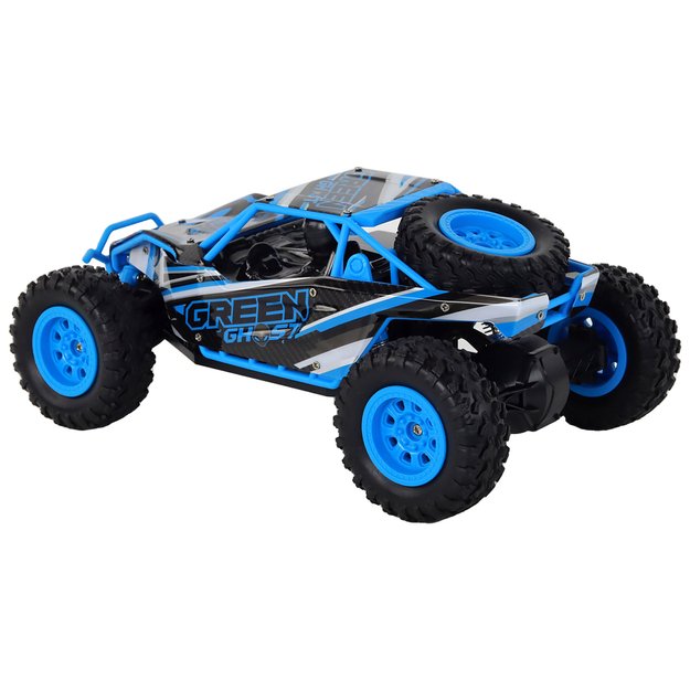 Nuotoliniu būdu valdomas visureigis R/C 1:24 mėlynas 3