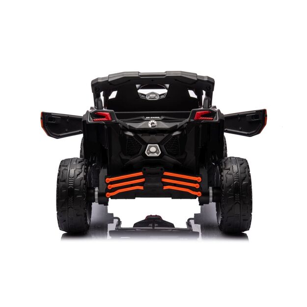 Akumuliatorinis vežimėlis Can-am DK-CA003, oranžinės spalvos 4