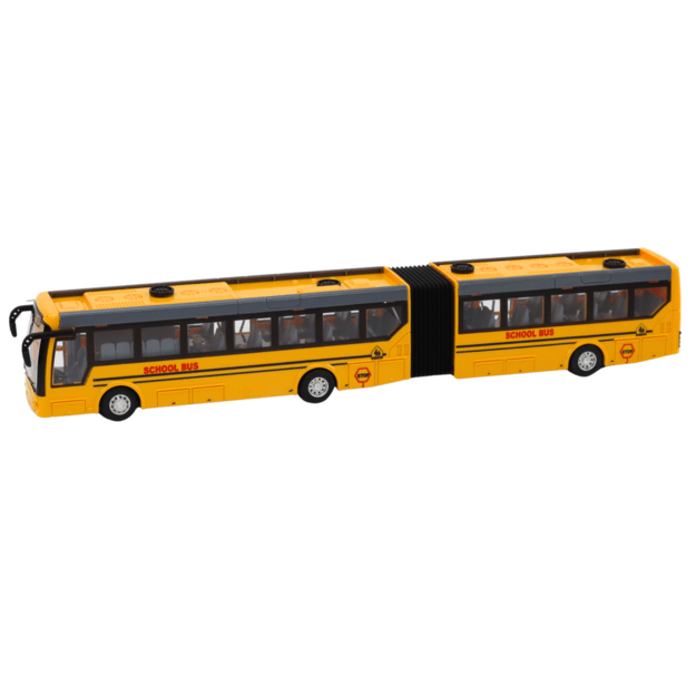 Remote Control Articulated RC School Bus 1:32 Yellow