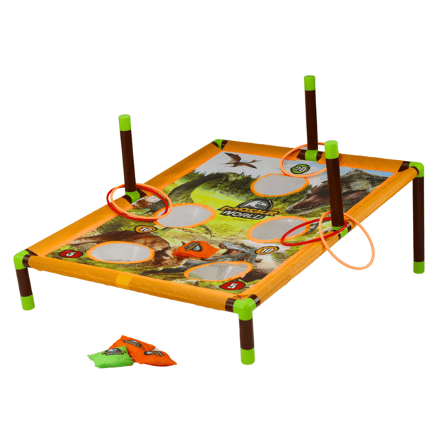 Arkadinio žaidimo krepšys Throw Hoop 2in1 Dinosaurs Board